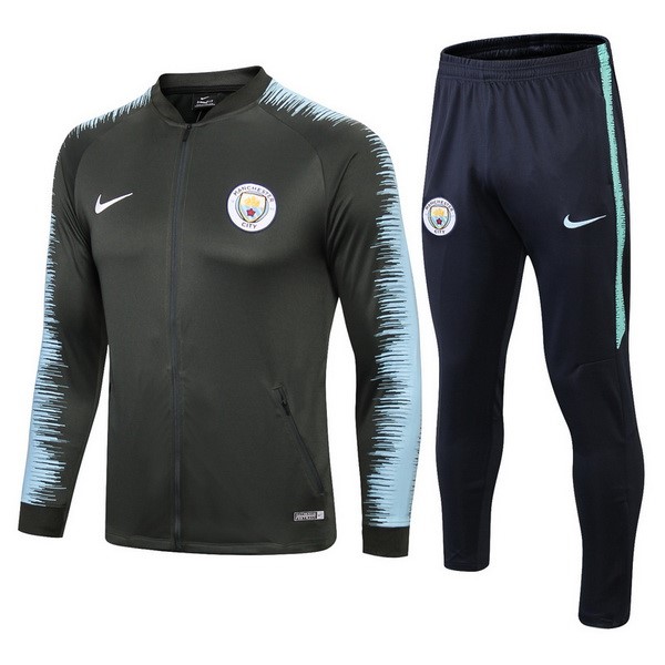 Chandal del Manchester City 2018-2019 Verde Azul